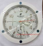 Replica Hublot Big Bang Wall Clock White Chronograph Dial For Sale